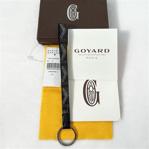 goyard inspired keychain|goyard sesame key.